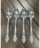 Reed &amp; Barton Select BAROQUE Set 4 Tablespoons Spoon Stainless Flatware ... - $361.70 MXN