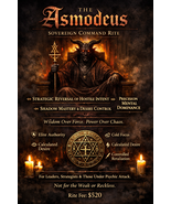 The Asmodeus Sovereign Command Rite- Strategic Dominance. Controlled Power - $520.00