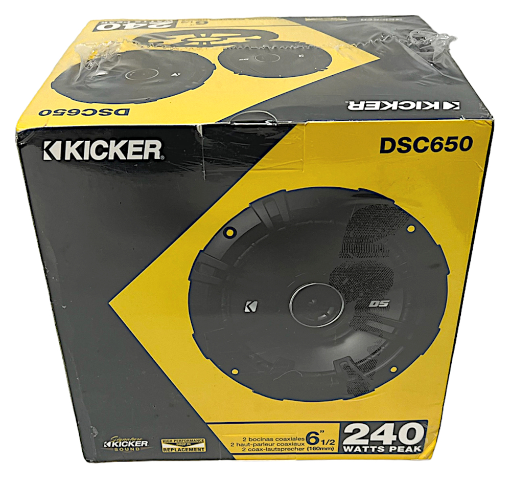 Kicker Speakers 43dsc6504 351455 - $74.99