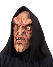 Warlock Mask Witch Old Man Woman Scary Eyes Wrinkle Ugly Halloween Costume N1094 - £54.34 GBP