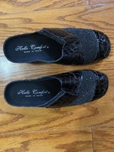 Helle Comfort  Black  Comfort  Slip ons heels  Shoes Size 39 - $29.69