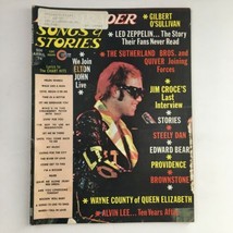 Hit Parader Songs &amp; Stories April 1974 Elton John, Gilber O&#39;Sullivan &amp; Jim Croce - £11.17 GBP