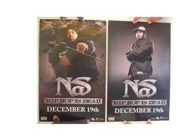 NAS Poster Hip Hop Is Dead Two Sided - $17.99