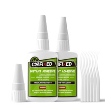 Strong Cyanoacrylate (Ca) Super Glue, All-Purpose Medium Viscosity Instant, Wood - $31.92