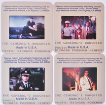 4 1994 Movie The General&#39;s Daughter 35mm Color Slides John Travolta Timothy Hutt - £7.80 GBP