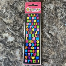 Vintage Sandylion Sticker Designs Neon Colored Alphabet Kromekote 1 Sheet - €21,23 EUR
