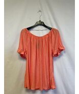 Coin 1804 Los Angeles Orange Women&#39;s Top Size XL NWOT - $152.62 MXN