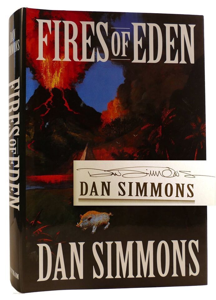 Primary image for Dan Simmons FIRES OF EDEN SIGNED  1st Edition 1st Printing