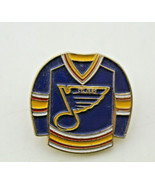 NHL St Louis Blues Hockey Team Jersey Official Collectible Pin 1991 Vintage - $13.21