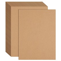 60 Sheets Kraft Paper 8.5 X 11 Inches Brown Paper Letter Size Craft Pape... - £13.32 GBP
