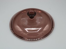 Pyrex V-1.5-C Cranberry *Replacement Lid* for 1.5 Qt/1.5L Saucepan Vision Fluted - £7.09 GBP