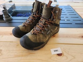 Keen Revel IV Mid Polar Men&#39;s Winter Boots, Dark Olive/Marmalade, M11.5 - £117.89 GBP