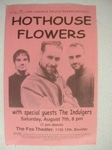Hothouse Flowers Poster Concert Great Band Shot - $13.49