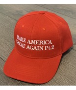MAKE AMERICA GREAT AGAIN part2 DONALD TRUMP Save America Cap MAGA Embroi... - €13,71 EUR