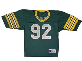 VTG 90s Reggie White Green Bay Packers Football Jersey Champion Youth La... - $293.55 MXN