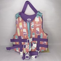 Speedo Child Life Jacket Vest - PINK ROSE US Coast Guard Approved (30-50... - $13.05