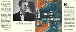 Ray Bradbury The Martian Chronicles replication book jacket 1st ed/early BC - $22.54