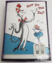 Vtg Hallmark Dr. Seuss How Do You Do? Notecards 10 Notes/10 Envelopes 1999 USA - £15.83 GBP