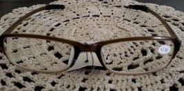 Cheetah Eyewear ~ +2.50 Reading Glasses ~ Brown Color Plastic Frame E-7 - $28.06 CAD