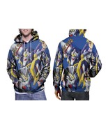 Gundam Sandrock   Men&#39;s Full-Print Sublimation Zipper Hoodie - $46.47 CAD