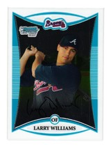 2008 Bowman Chrome #BCP185 Larry Williams Atlanta Braves - £1.21 GBP