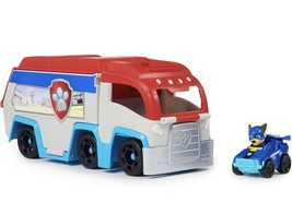 Paw Patrol The Mighty Movie Pup Squad Patroller Toy Vehicle W/ Collectable Pups - £29.66 GBP