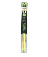 Clover Takumi Bamboo 14 Inch Single Point Knitting Needle Size 15 - $17.63 CAD