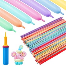 100 Pcs Latex Twisting Balloons - 260 N Balloons Kit for Balloon Animals... - £19.26 GBP