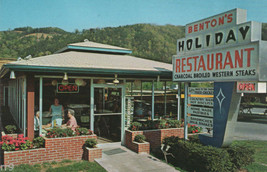 Benton&#39;s Holiday Restaurant Gatlinburg Tennessee 4&quot;X 6&quot; Post Card - £1.59 GBP