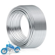 3Mm Craft Wire For Sculpting, 52 Ft Aluminum Wire Bendable Thick Metal Wire For  - £19.17 GBP