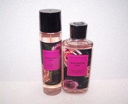 Bath &amp; Body Works Rose Water &amp; Ivy 2 Piece Set - Fragrance Mist &amp; Shower Gel - £63.94 GBP