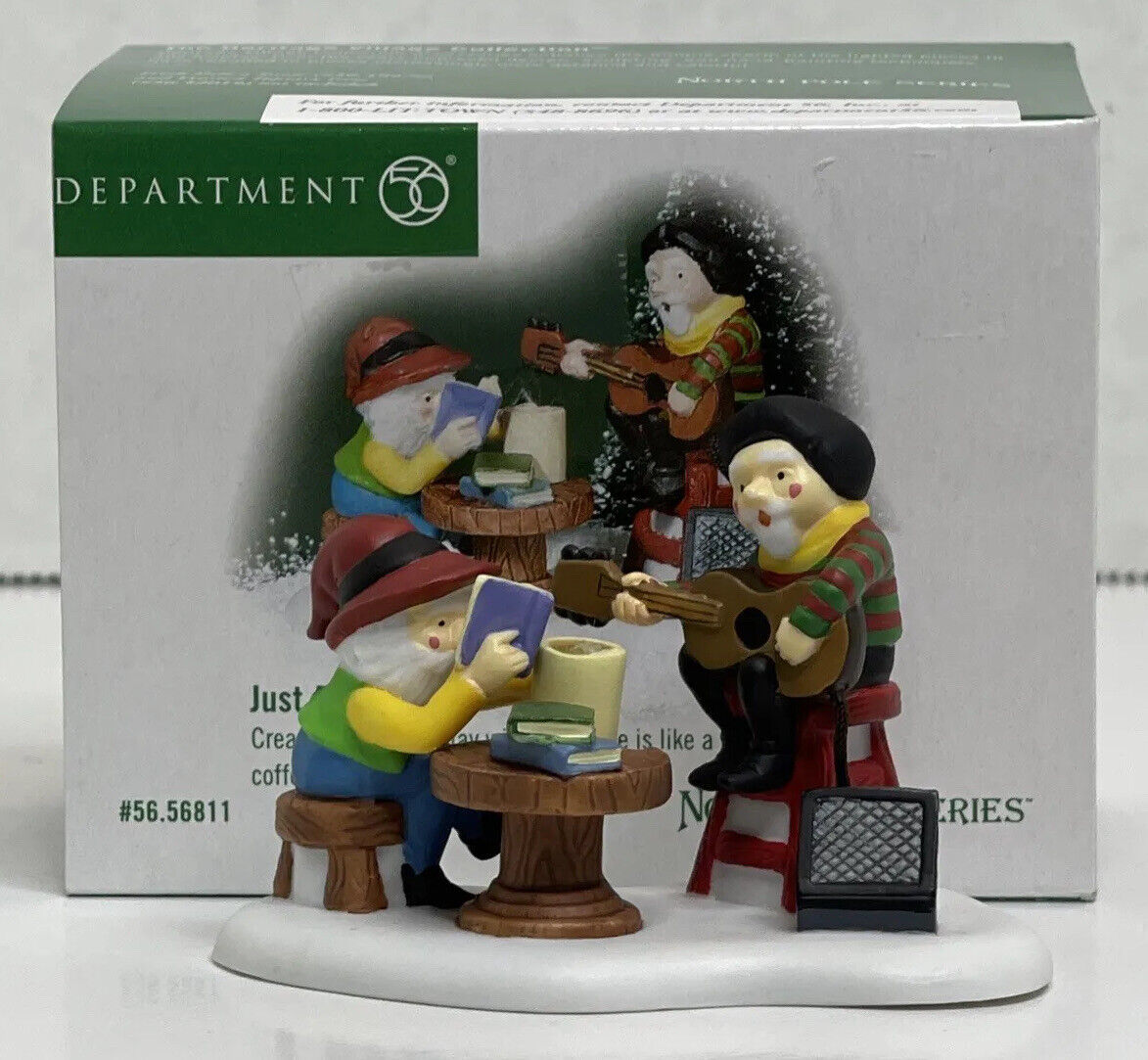 Department 56 Just A Cup Of Joe 56.56811 Christmas Decorations Figurine - $17.54