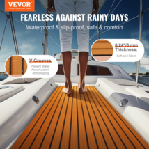 Boat Flooring, EVA Foam Decking 94.5&quot; x 35.4&quot; Non-Slip Self-Adhesive, 23.2 sq.ft - £47.81 GBP