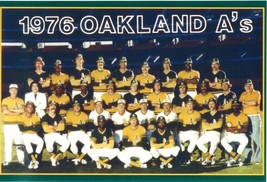1976 OAKLAND ATHLETICS A&#39;s 8X10 TEAM PHOTO MLB BASEBALL PICTURE - £3.87 GBP