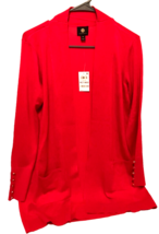 JM Collection Red Cardigan Size Medium NWT - $7.99