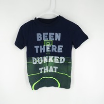 Xersion Boys &quot;Been There Dunked That&quot; Blue T-Shirt 10-12 Basketball - $4.95