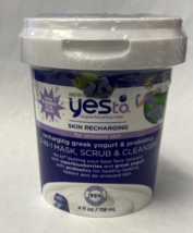 Yes To Superblueberries Skin Recharging 3-In-1 Mask, Scrub, &amp; Cleanser 4... - $282.98 MXN