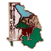 Kings Canyon National Park Pin 1&quot; - £7.18 GBP