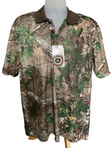 Gander Mountain performance camo polo guide series moisture wicking new ... - £18.86 GBP