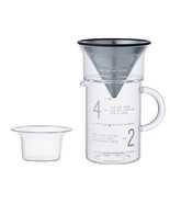 Kinto 600 Milliliter 4 Cup Coffee Jug with Stainless Steel Filter - £38.91 GBP
