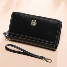 Fashion Women Purses Long Zipper Leather Ladies Clutch Bags With Cellphone Holde - £30.01 GBP