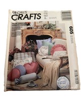 McCall&#39;s Crafts 605 Pillow Essentials Patterns / 11 Different Pillows Ne... - $5.93