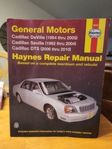 Cadillac DeVille 1994-2005, Seville 1992-2004, DTS 2006-2010 Haynes  38032 - $18.37