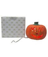 Vintage McDonalds Halloween Lighted Ceramic Pumpkin Double Sided Jack O ... - $12,461.36 MXN
