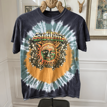 Sublime Band T-Shirt Tie Dye Ska Punk California Reggae Skater M - $335.42 MXN