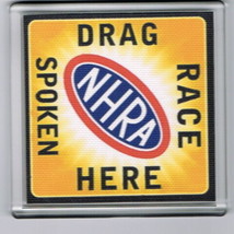 NHRA Drag Race Spoken Here hot rod racing Coaster 4 X 4 inches - $141.14 MXN