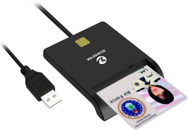 CAC Card Reader Military Smart Card Reader DOD Military USB Common Access CAC Co - $33.67