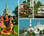 Magic Moments in the Magic Kingdom Disney World Postcard PC550 - £3.92 GBP