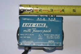 LIFE-LIKE MINI POWER PACK TRANSFORMER - Steel Case - Made in USA - Cat #... - $22.95
