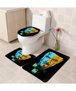 3Pcs/set Breaking Bad 06 Bathroom Toilet Mat Set Anti Slip Bath Mat Decorative - $33.29 - $36.29